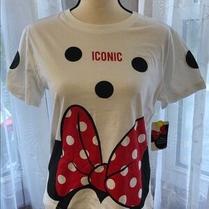 Minnie mouse iconic T-shirt SZ M  NWT